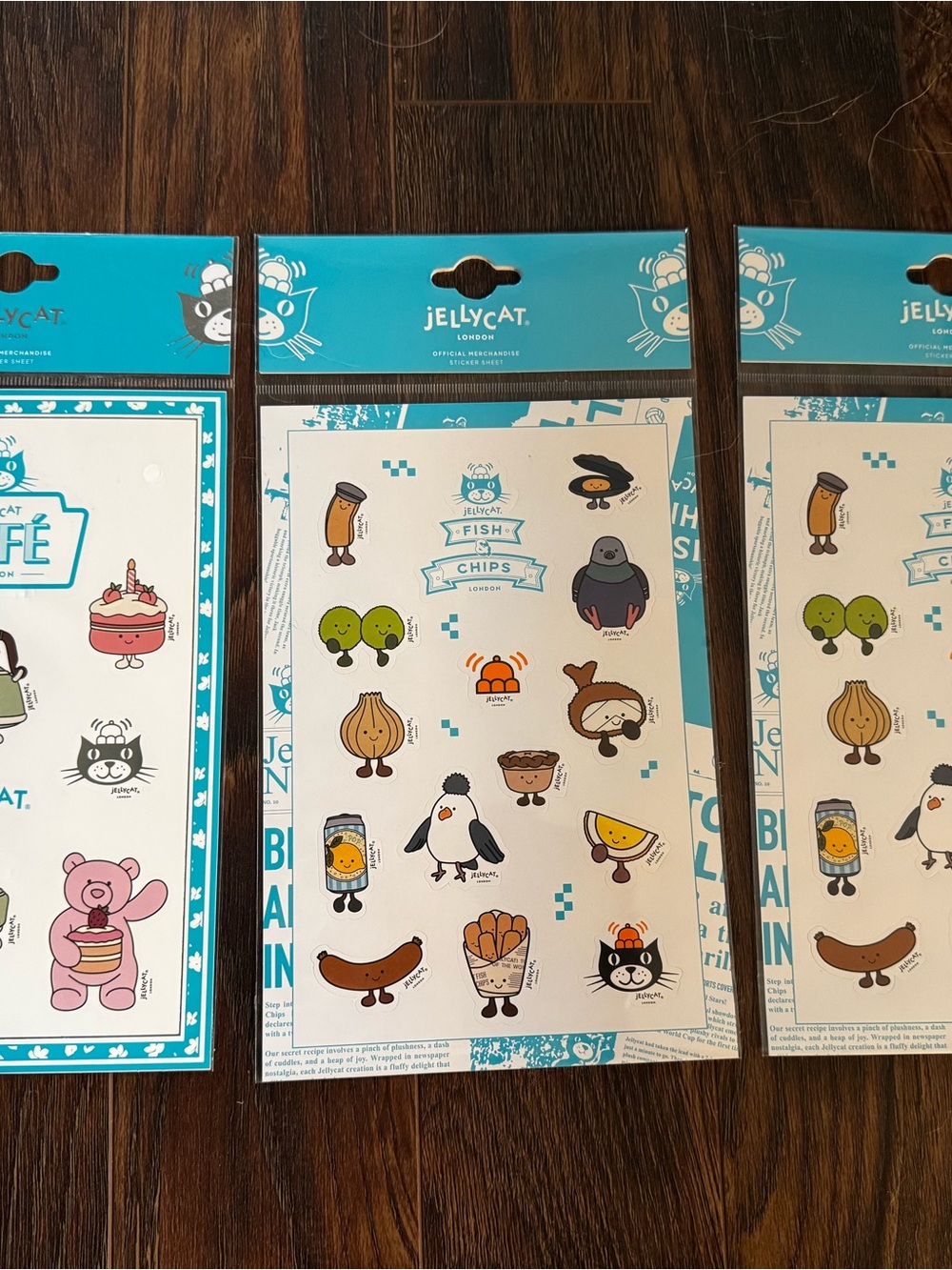 Jellycat World Exclusive Stickers